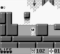 une photo d'Ã©cran de Garfield Labyrinth sur Nintendo Game Boy